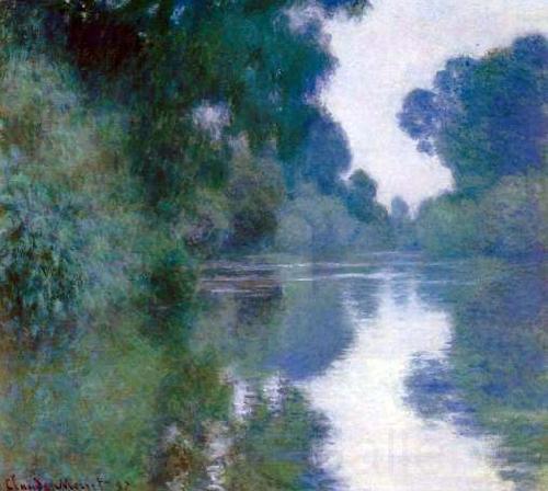 Claude Monet Branch of the Seine near Giverny, Germany oil painting art
